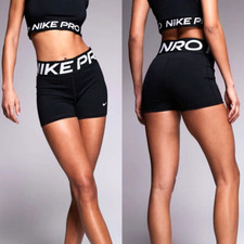 NIKE PRO 3" Shorts Women Sportswear Gym Bottom Jogging Activewear