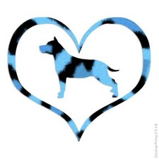 Heart Staffordshire Terrier