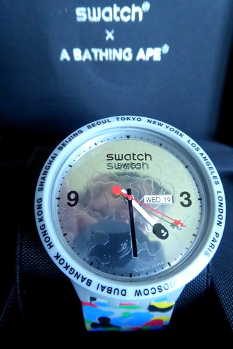 New swatch bape - x, multi