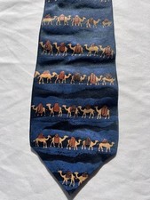 Hand Painted Camel Men’s Tie