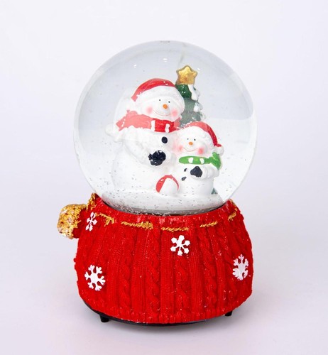 Musical snow globe christmas - snow,