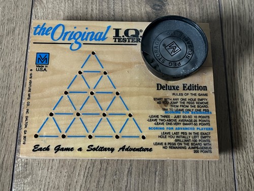 Vintage ball puzzle maze - puzzle,