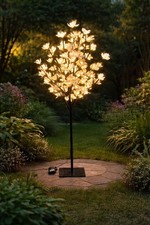 4ft solar cream - blossom, tree