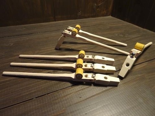 Grand piano hammer shanks - hammer,