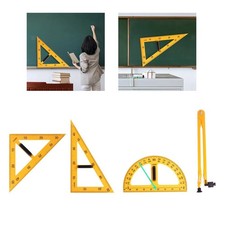 Math Geometry Ruler, Math Geometry Equipment Drawing Math Geometry Tool Large