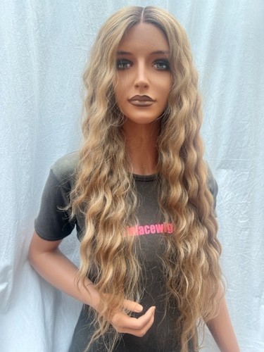 Synthetic lace front wig - front,