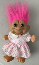 Vintage Troll Doll Pink Hair