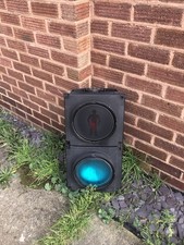 New style Peek Pedestrian Traffic Light ready for rewiring / bulb installation