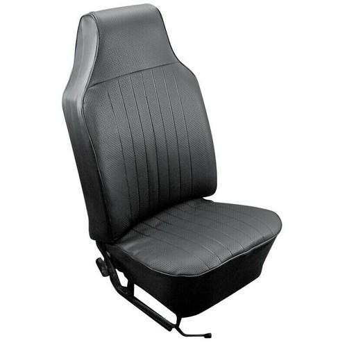 Black vinyl seat - black, cover,
