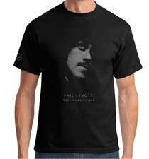 THIN LIZZY Phil Lynott Cool tribute Tshirt by VKG 