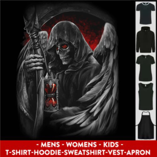 Grim reaper biker - gothic, heavy