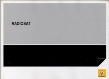 Renault Radiosat Classic Owners Manual 2008 2009 Owners Manual RN