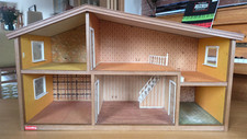 Lundby Gothenburg Vintage Doll House For Restoration. Brown frame. Sockets work!