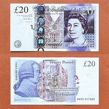 £20 note Chris Salmon - very