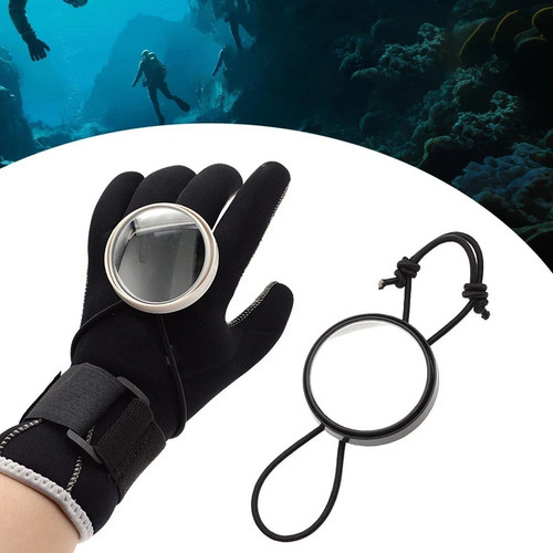 Scuba diving wrist mirror - scuba,
