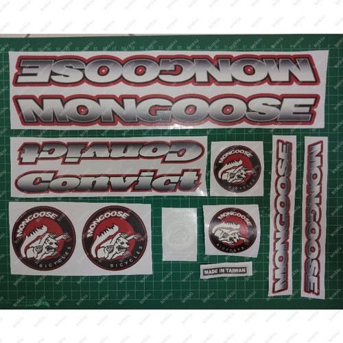 Mongoose convict heart red - convict,