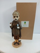 Country Artists Magnificent Meerkats CA04160 Sherlock Holmes Figurine Gift