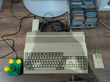 Commodore Amiga 500 Mouse, PSU, RF Modulator, Original Box. Read Description.