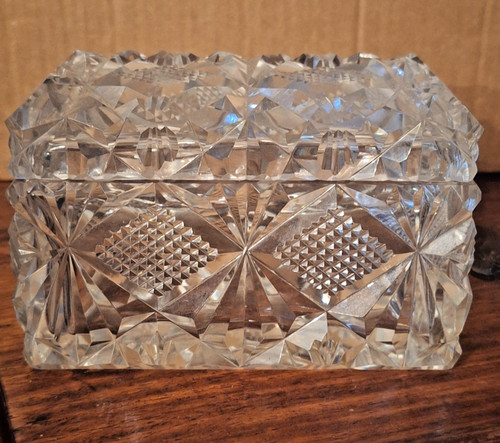 Vintage cut glass cigarette - vintage,