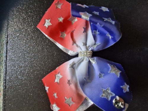 Rare jojo hair bow red - bow, white