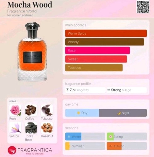 Mocha wood 100ml edp unisex - wood,