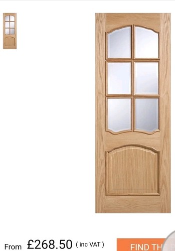 Louis door pre finished - louis,