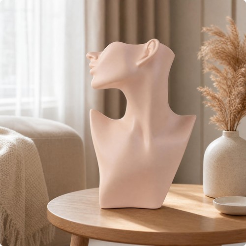 Head bust mannequin matte - mannequin,