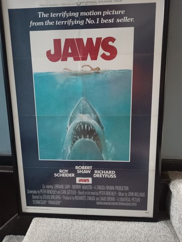 Jaws original movie poster - jaws,
