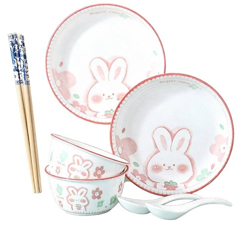 Hare ceramic dinnerware - hare,