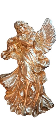 Chrome gold angel - angel, with