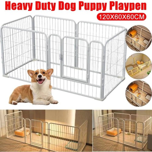 Metal dog playpen - dog,