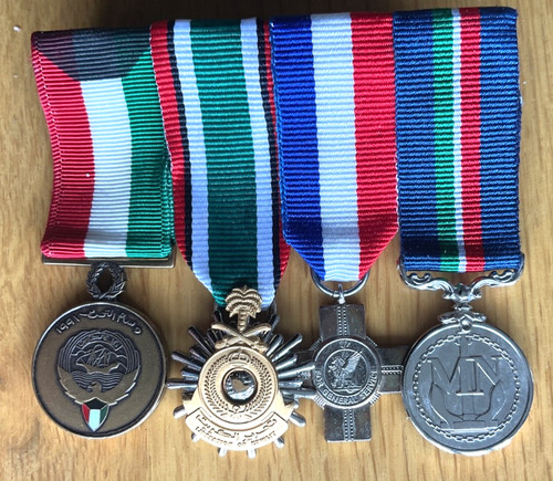 Miniature british naval medal - british,