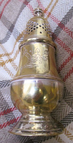 Sugar sifter silver plated - sugar,