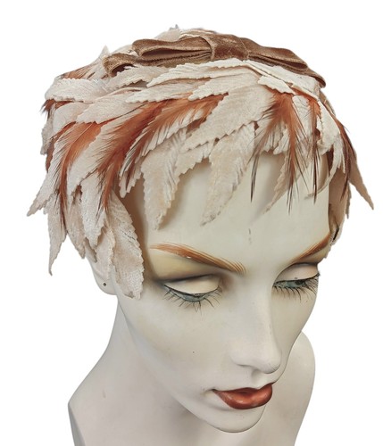 Vintage 1950 feathers - feathers,, faux