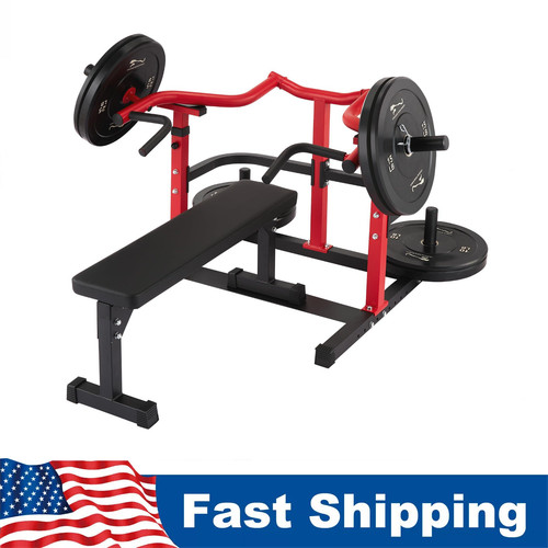 Chest press machine with - chest,