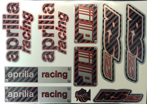 Aprilia rs125 decals - rs125,