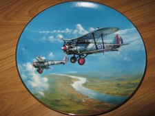 Danby Mint RAF Association Plate of a Bristol Bulldog. Used.