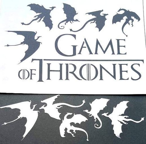 Game thrones stencils - of,