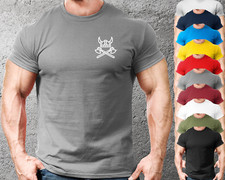 Viking Axes Helmet Gym T Shirt