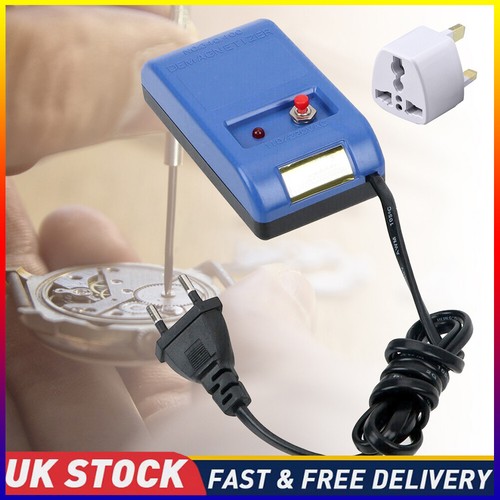 Blue watch demagnetizer - watch,