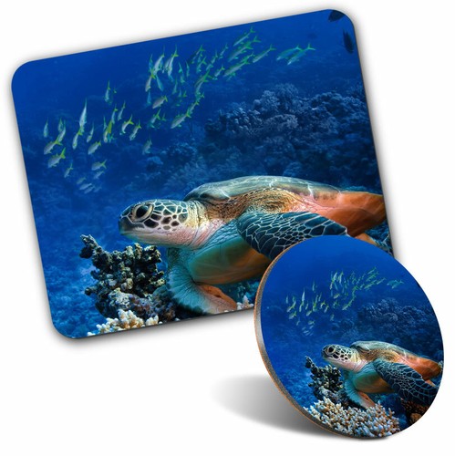 Mouse mat coaster set - mouse,