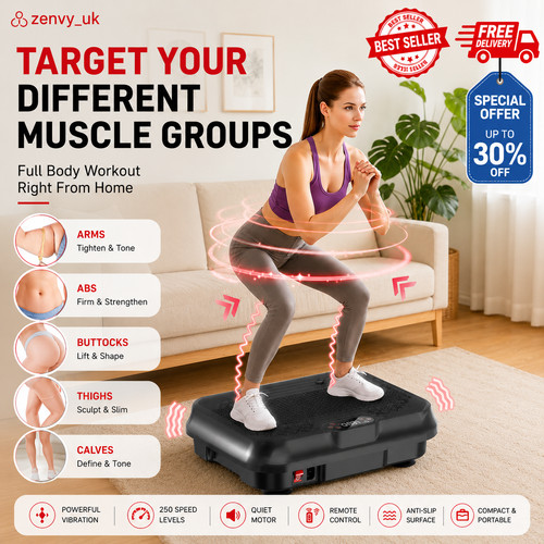 Vibration plate exercise - plate,