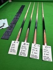 Snooker Cues 57” Ash Shaft 2