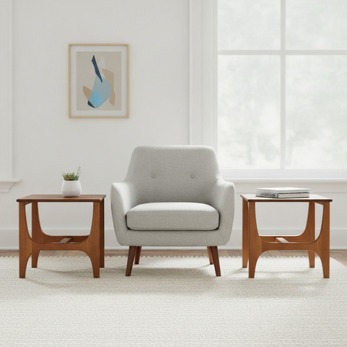 Petite mid century teak side - petite,