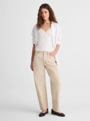 Madewell pieced barrel leg - madewell,