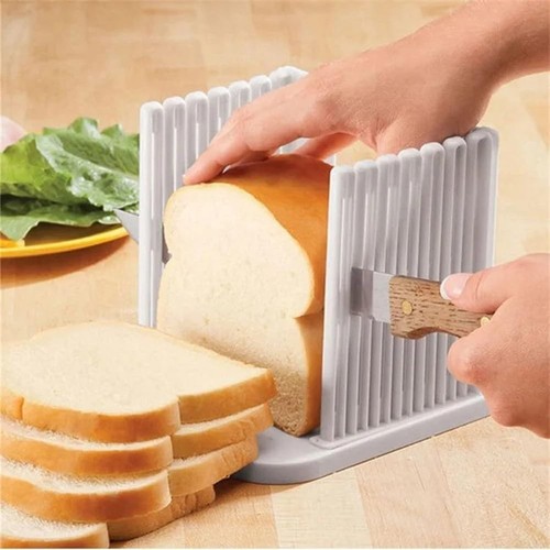 Adjustable bread slicer guide - adjustable,