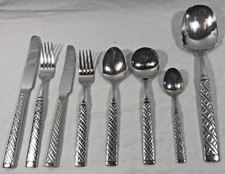 Villeroy & and Boch - CANESTRO weave, cutlery, various, choice used w/ scratches