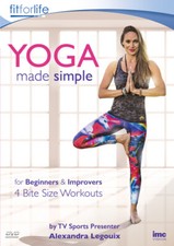Yoga Made Simple for Beginners & Improvers: 4 Bite Size Workouts DVD (2017)