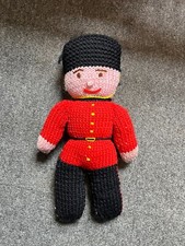 Vintage Hand Knitted Guardsman