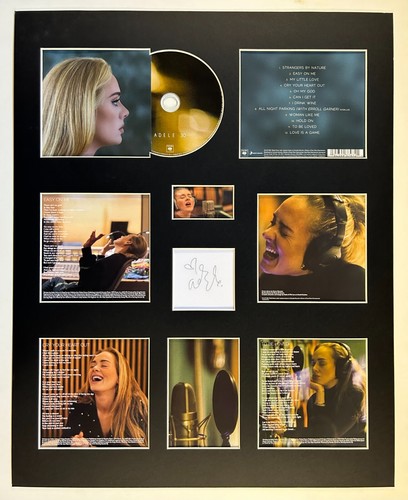 Adele signed autographed - adele,